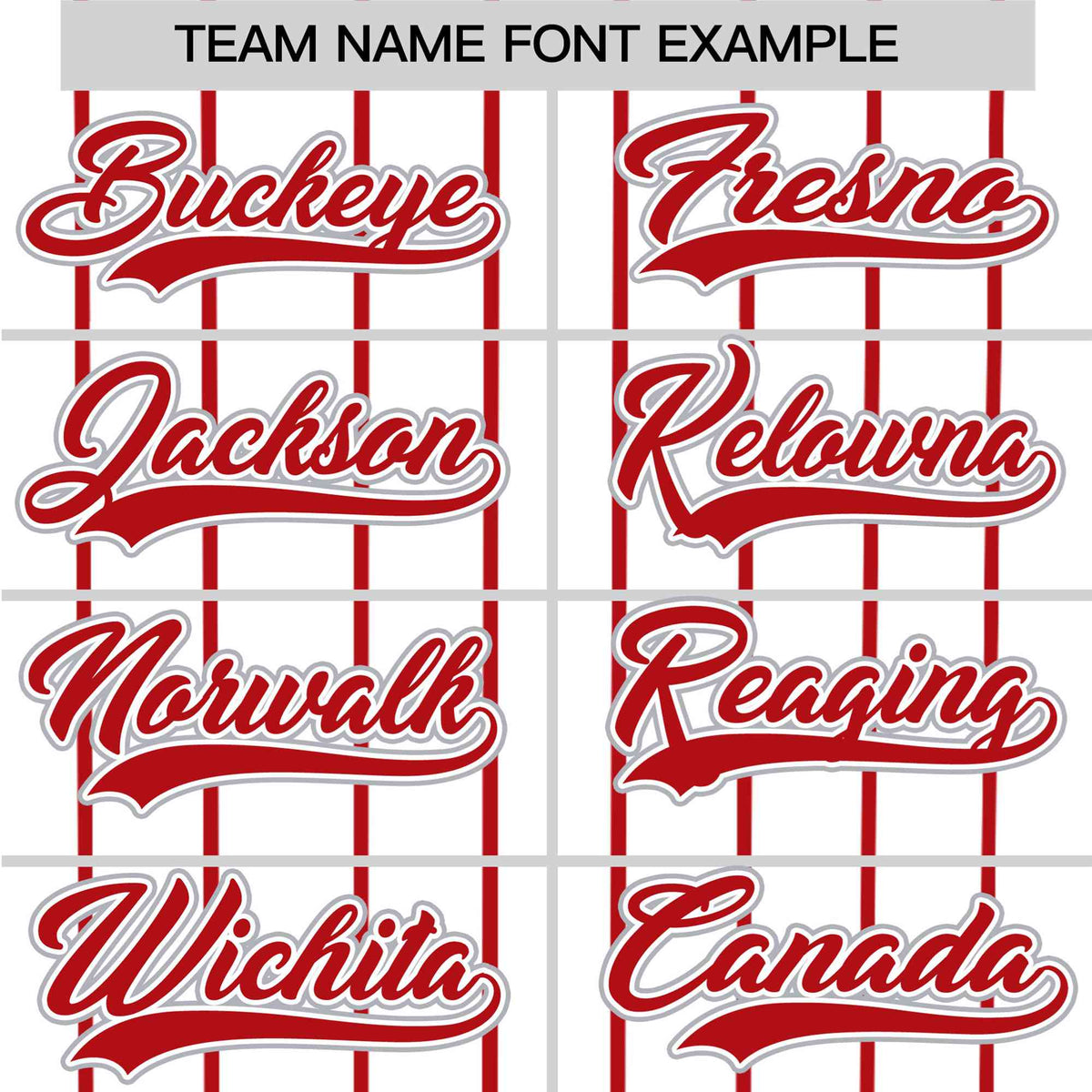 Custom White Red Pinstripe White-Red Authentic Baseball Jersey