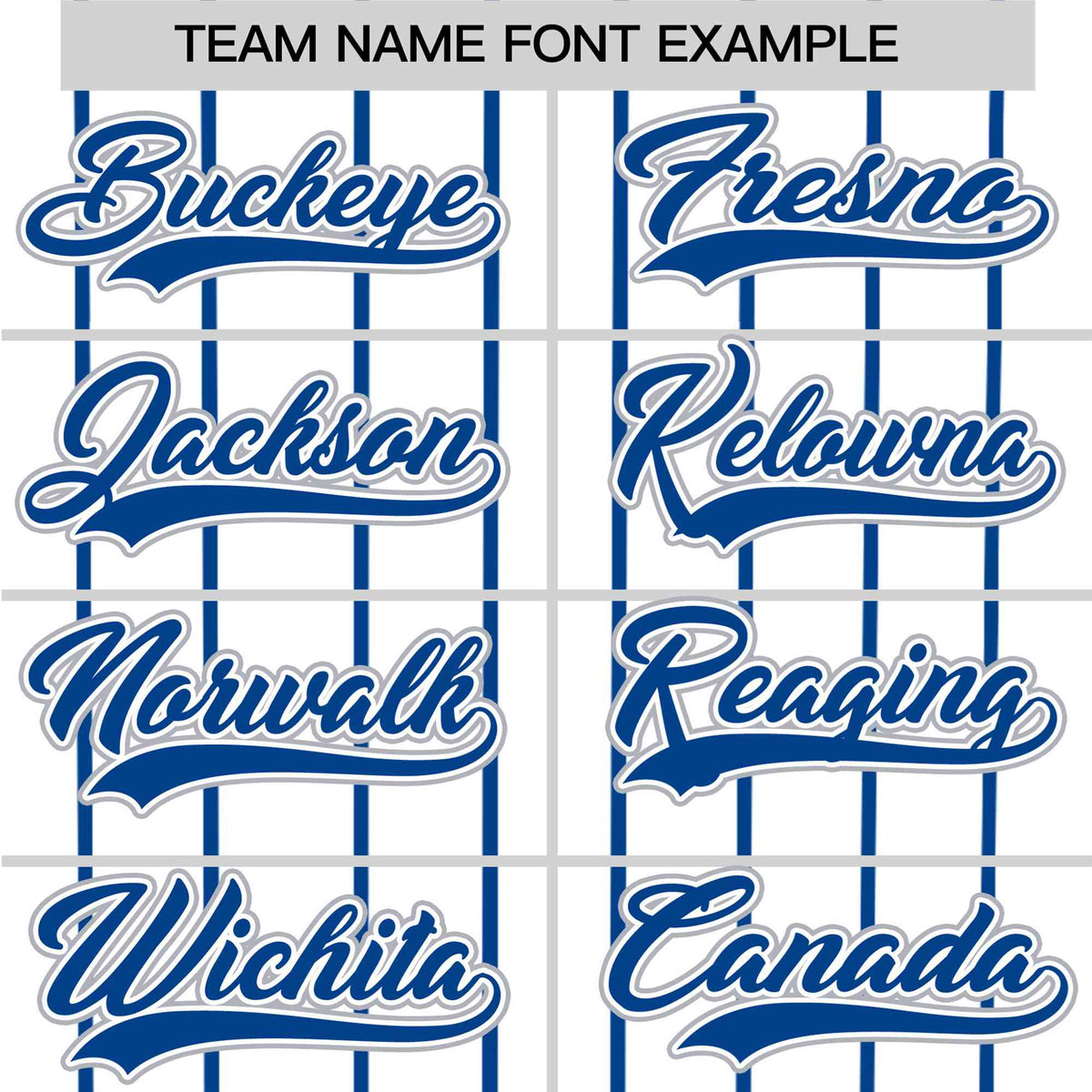 Custom White Blue Pinstripe White-Blue Black Authentic Baseball Jersey