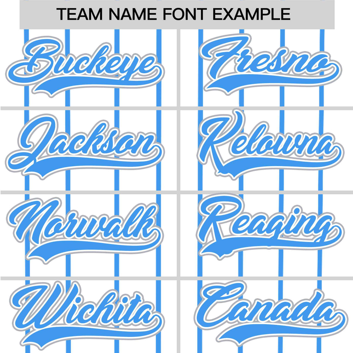 Custom White Blue Pinstripe White-Blue Gray Authentic Baseball Jersey