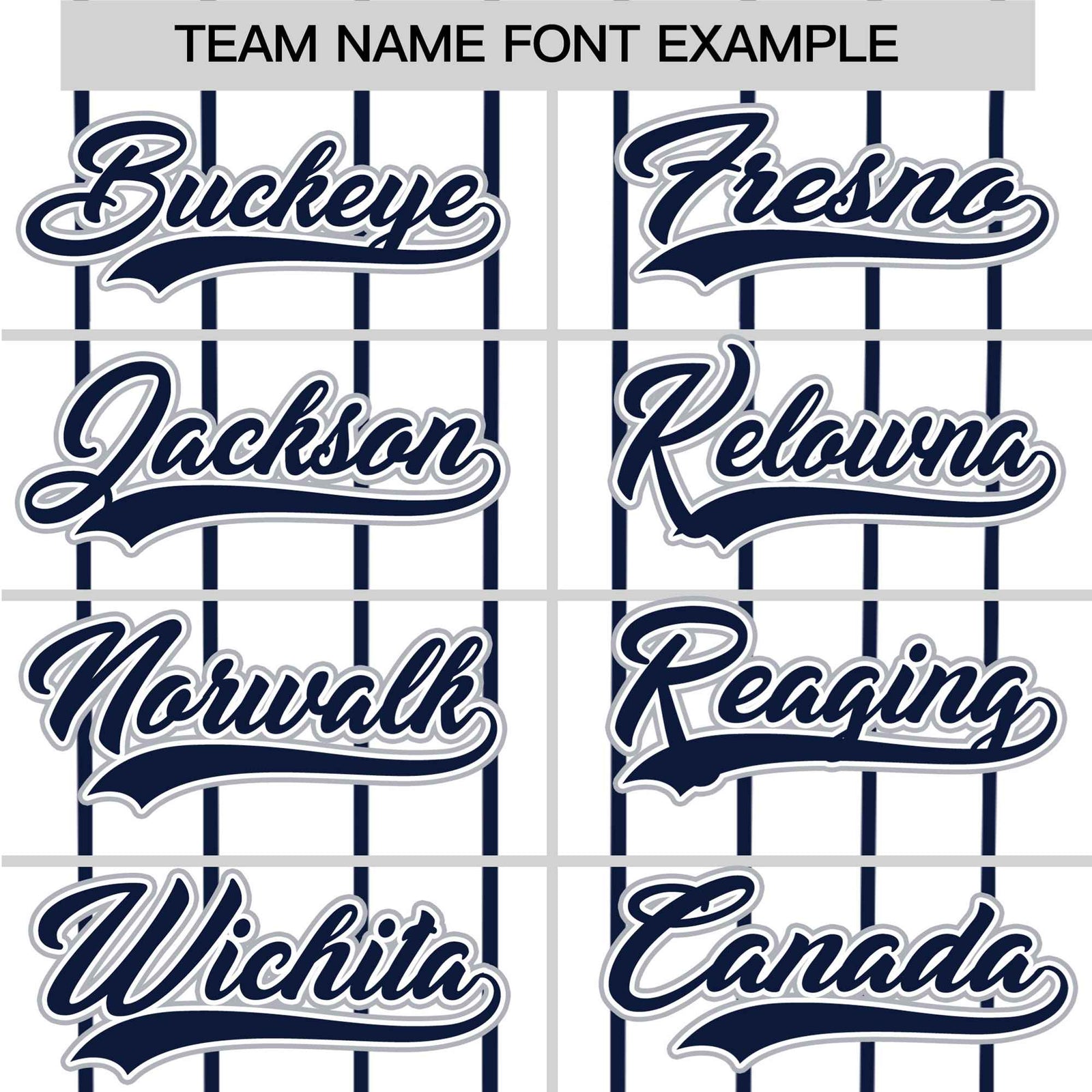 Custom White Navy Pinstripe White-Navy Authentic Baseball Jersey