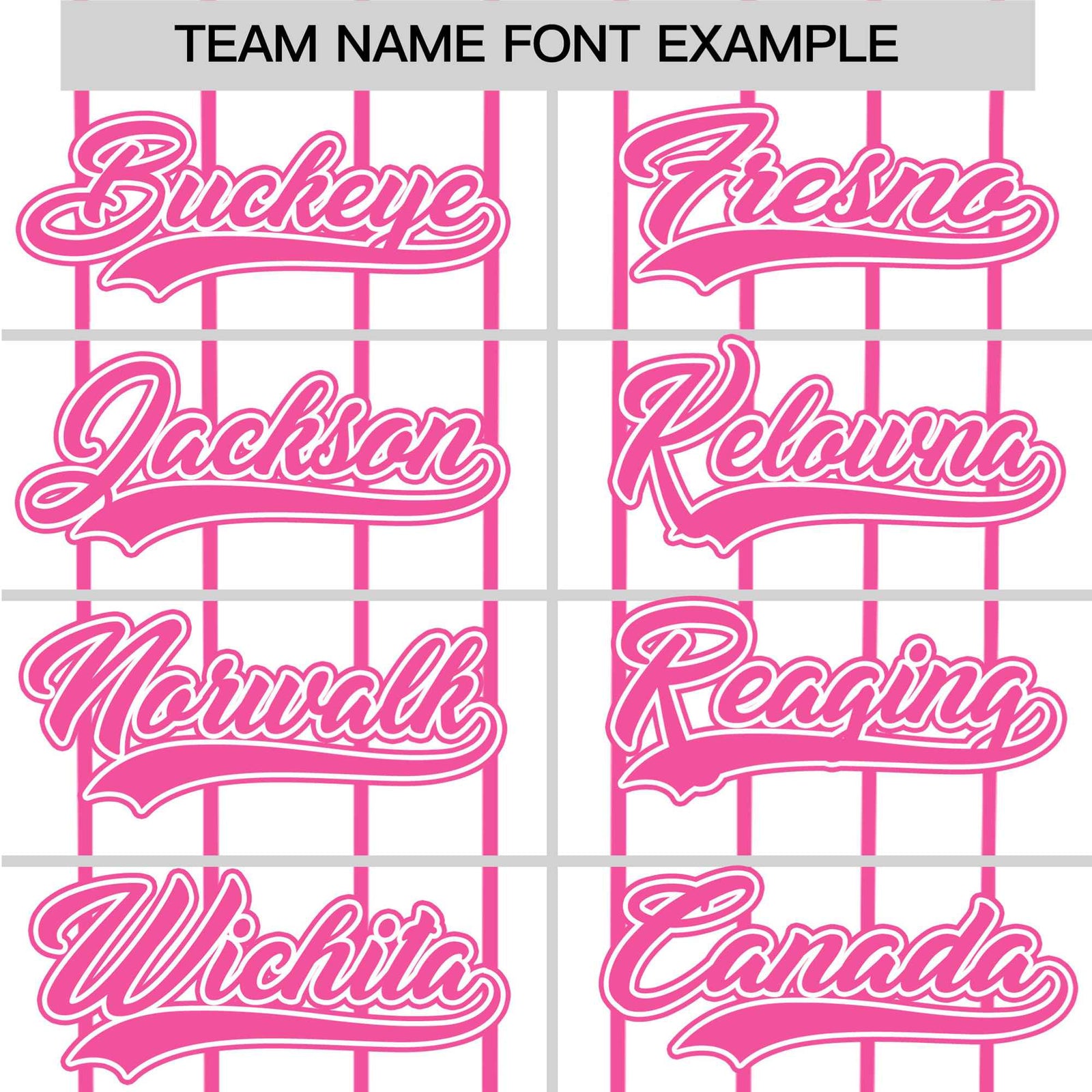 Custom White Pink Pinstripe White-Pink Authentic Baseball Jersey