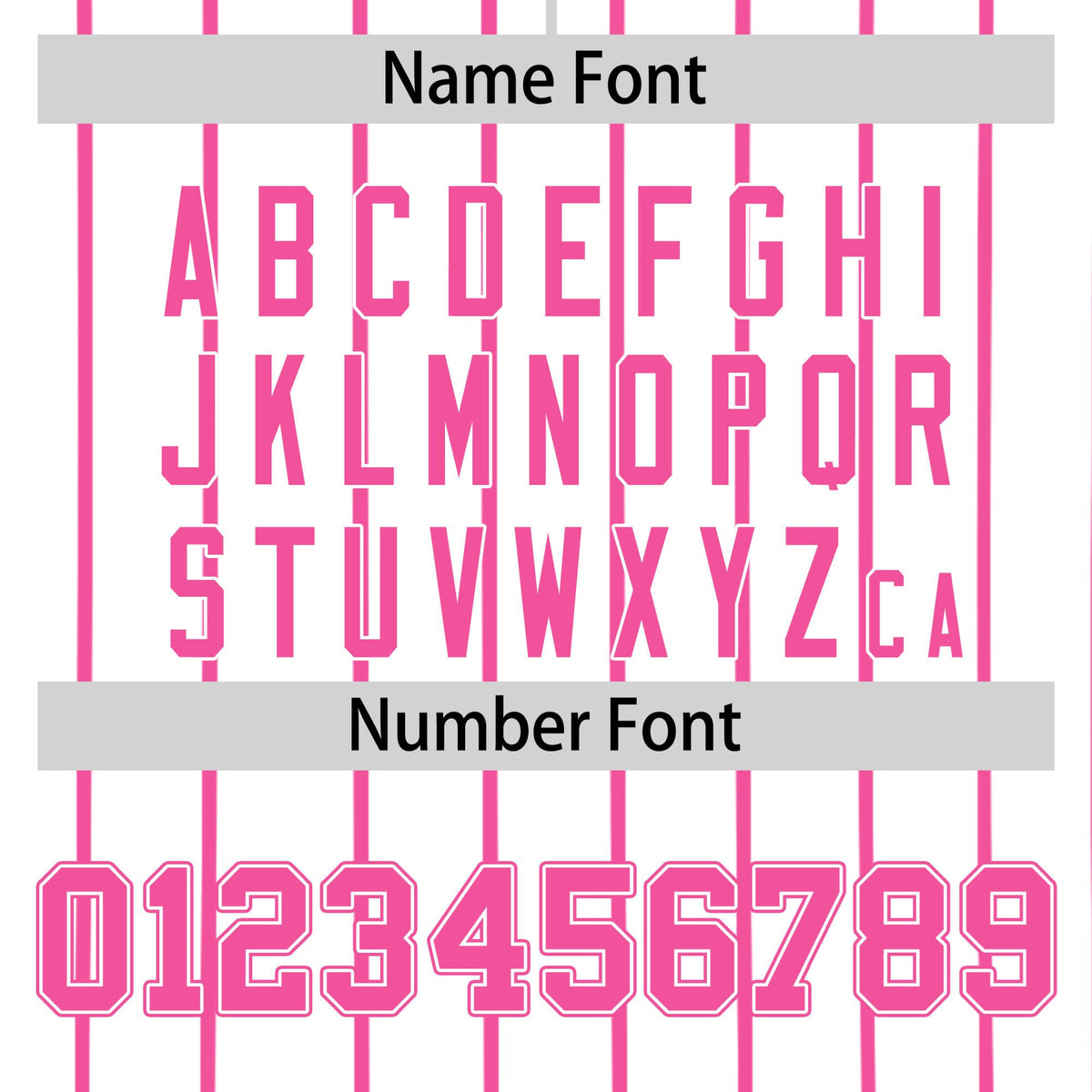 Custom White Pink Pinstripe White-Pink Authentic Baseball Jersey