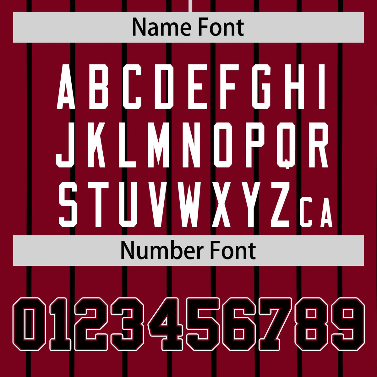 Custom Crimson Black Pinstripe Black-White Authentic Baseball Jersey