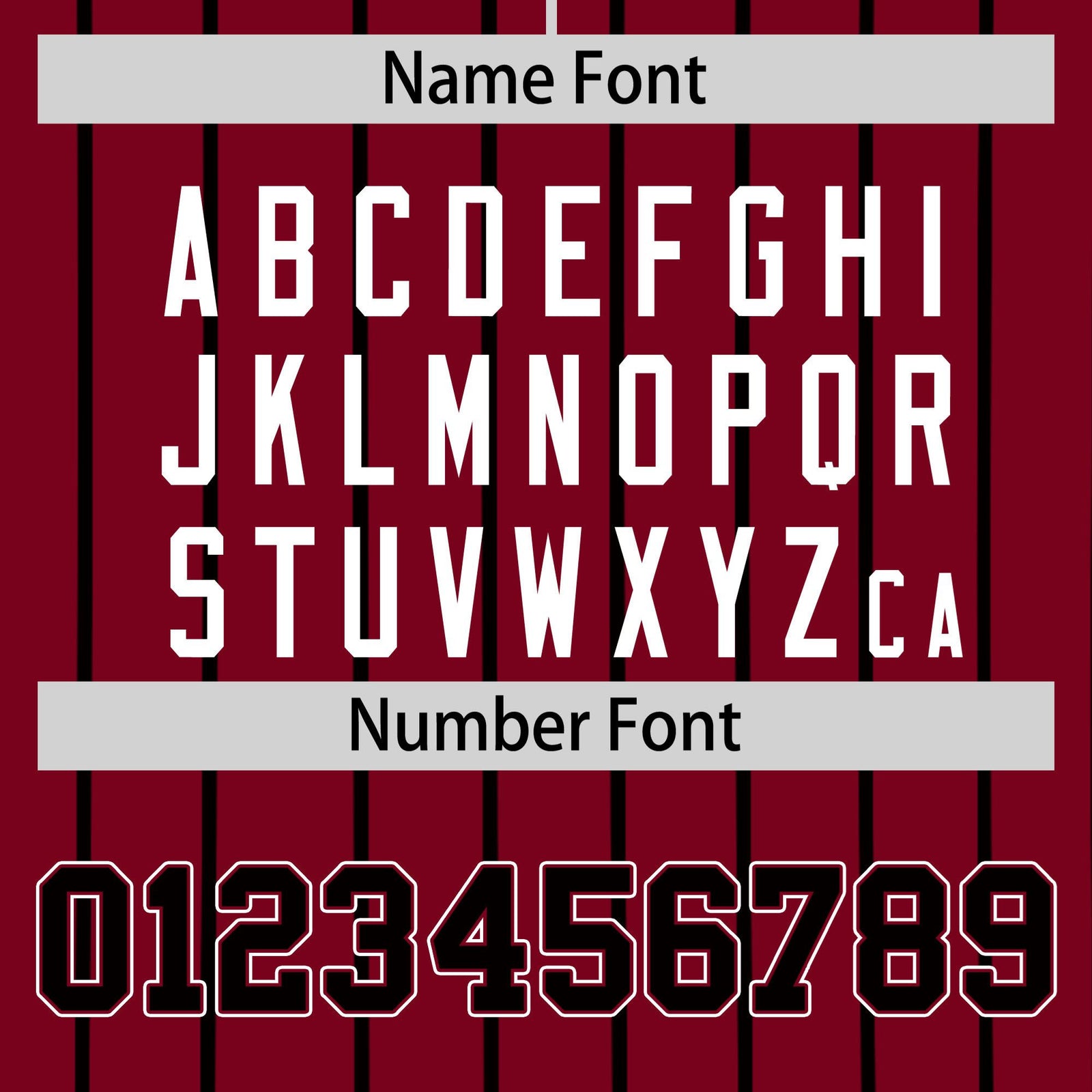 Custom Crimson Black Pinstripe Black-White Authentic Baseball Jersey