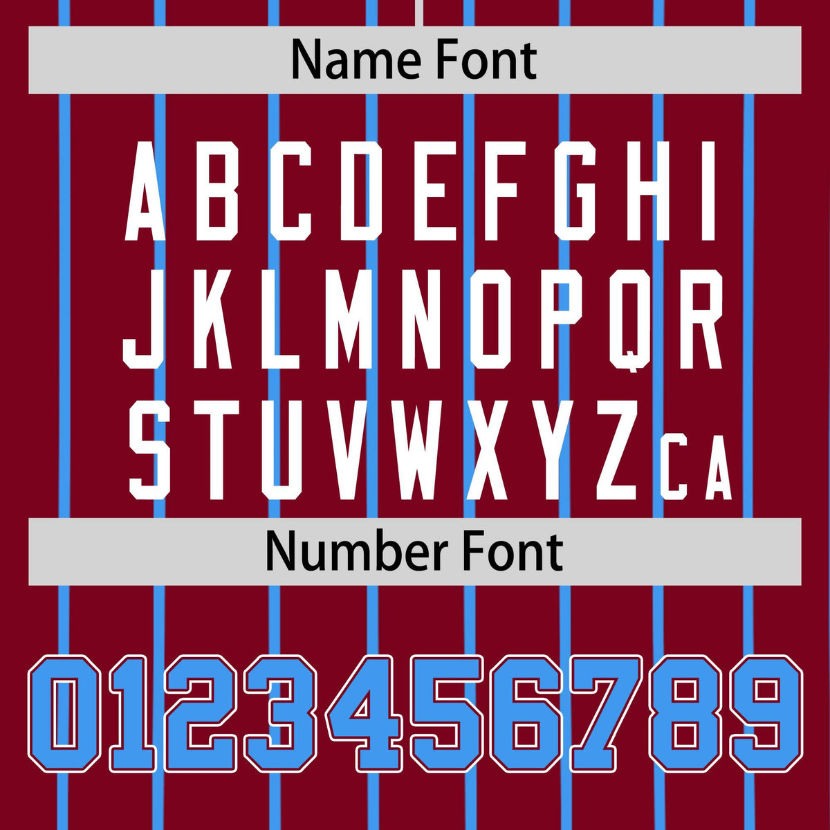 Custom Crimson Blue Pinstripe Blue-White Authentic Baseball Jersey