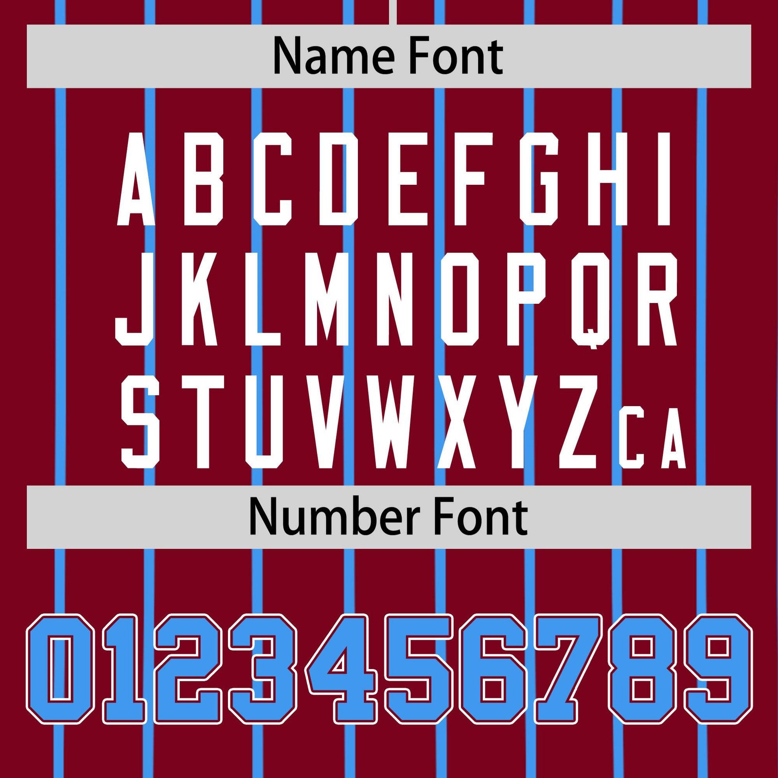 Custom Crimson Blue Pinstripe Blue-White Authentic Baseball Jersey