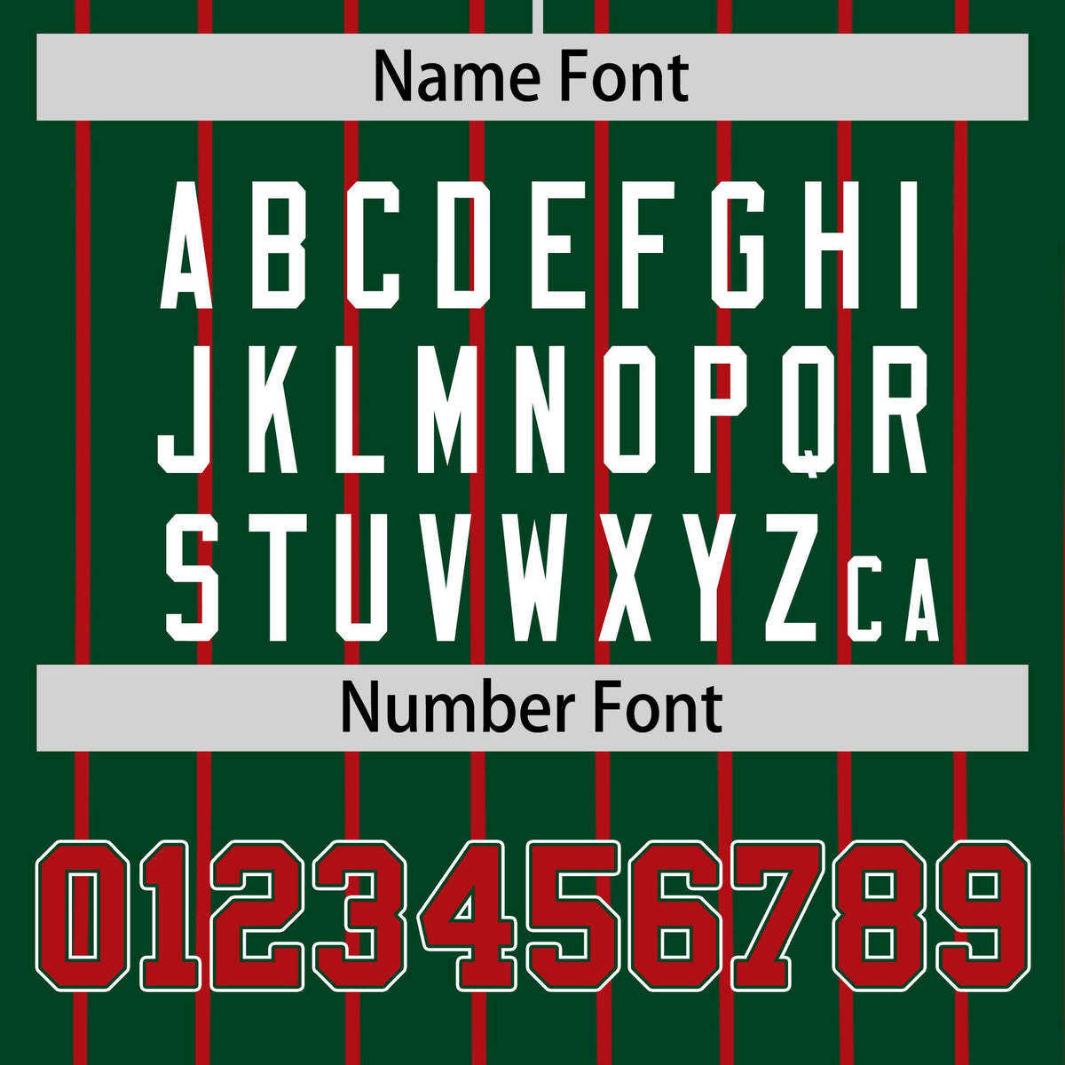 Custom Midnight Green Red Pinstripe Red-White Authentic Baseball Jersey