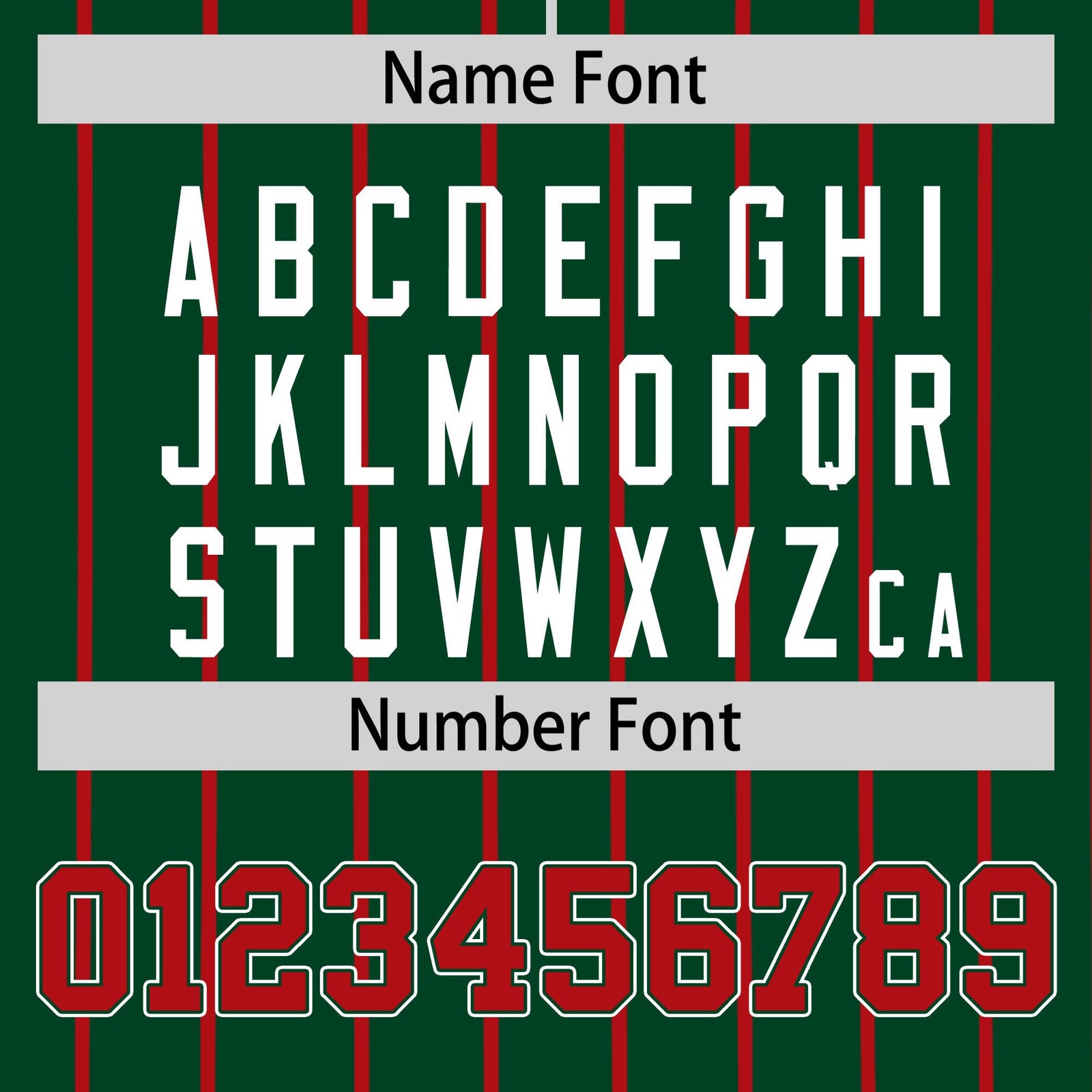 Custom Midnight Green Red Pinstripe Red-White Authentic Baseball Jersey