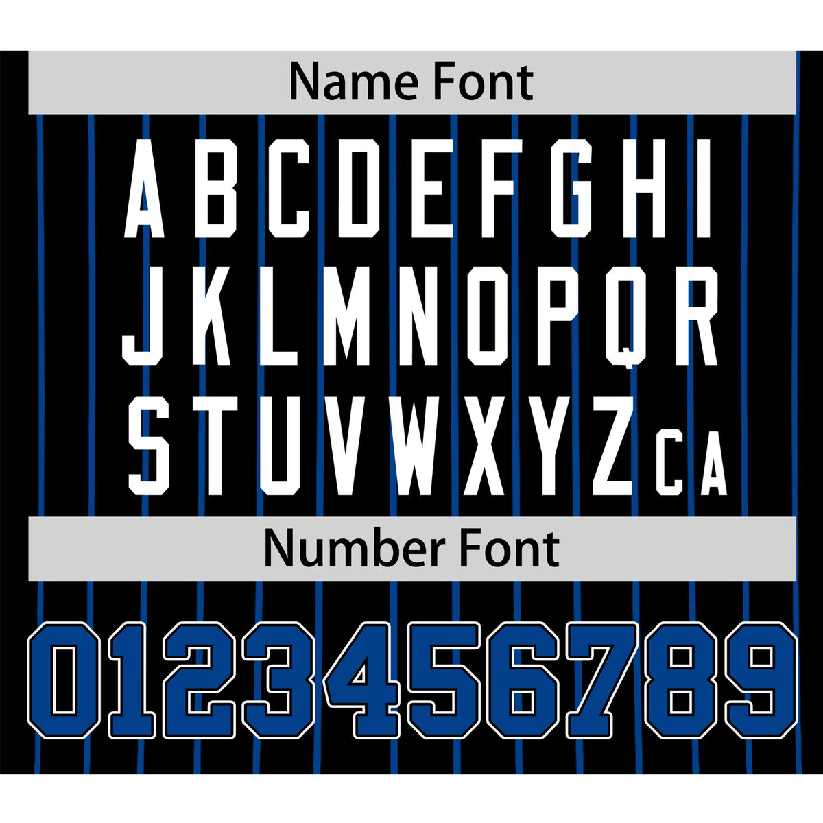 Custom Black Electric-Blue Pinstripe Electric-Blue White Authentic Baseball Jersey