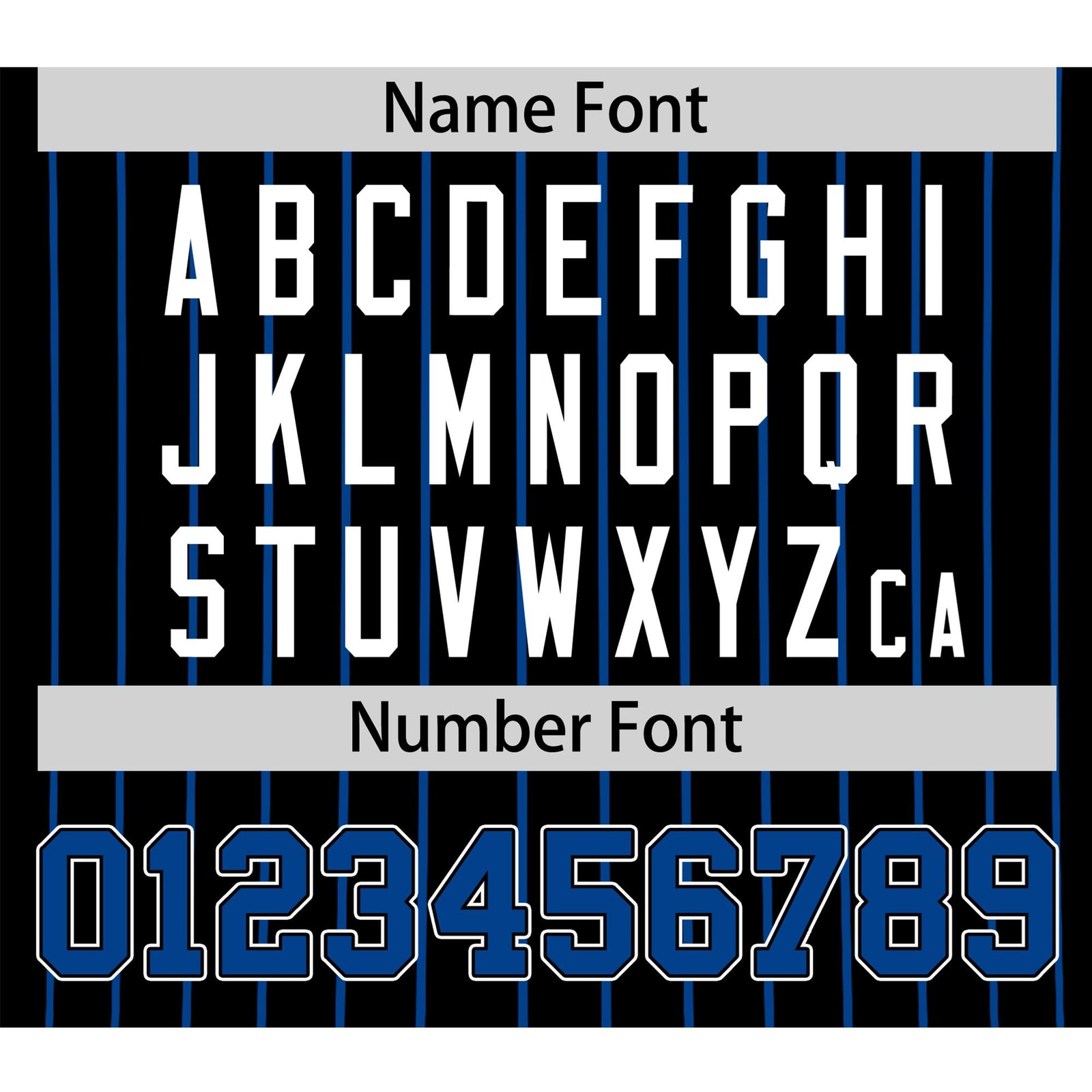 Custom Black Electric-Blue Pinstripe Electric-Blue White Authentic Baseball Jersey