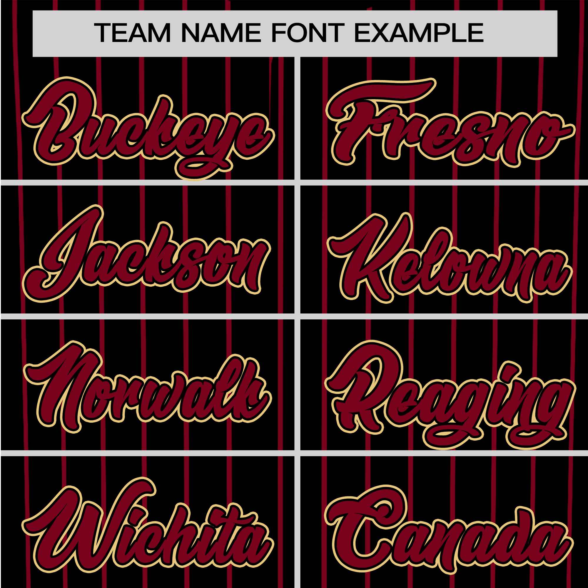 Custom Black Crimson Pinstripe Crimson Old-Gold Authentic Baseball Jersey