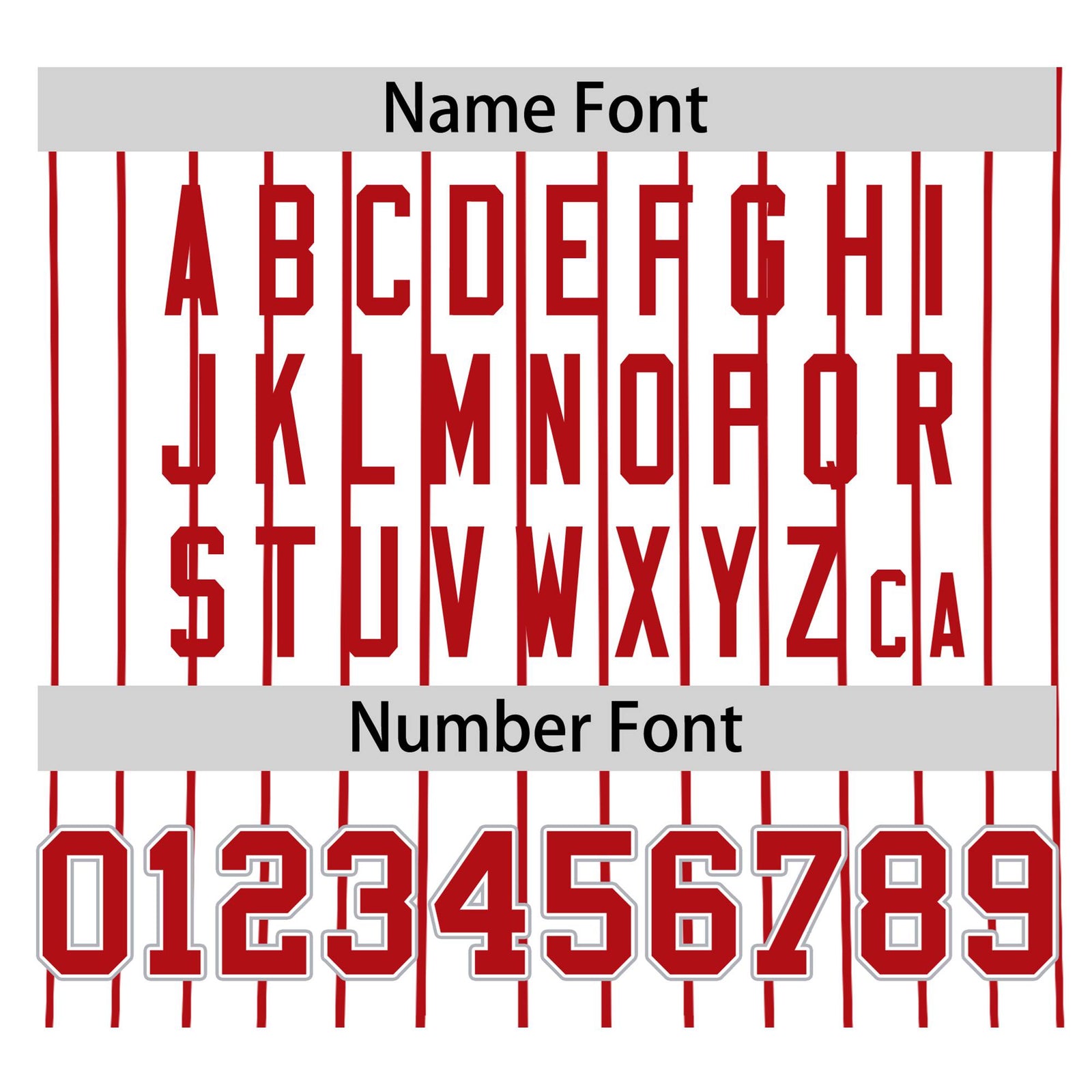 Custom White Red Pinstripe White-Red Authentic Baseball Jersey