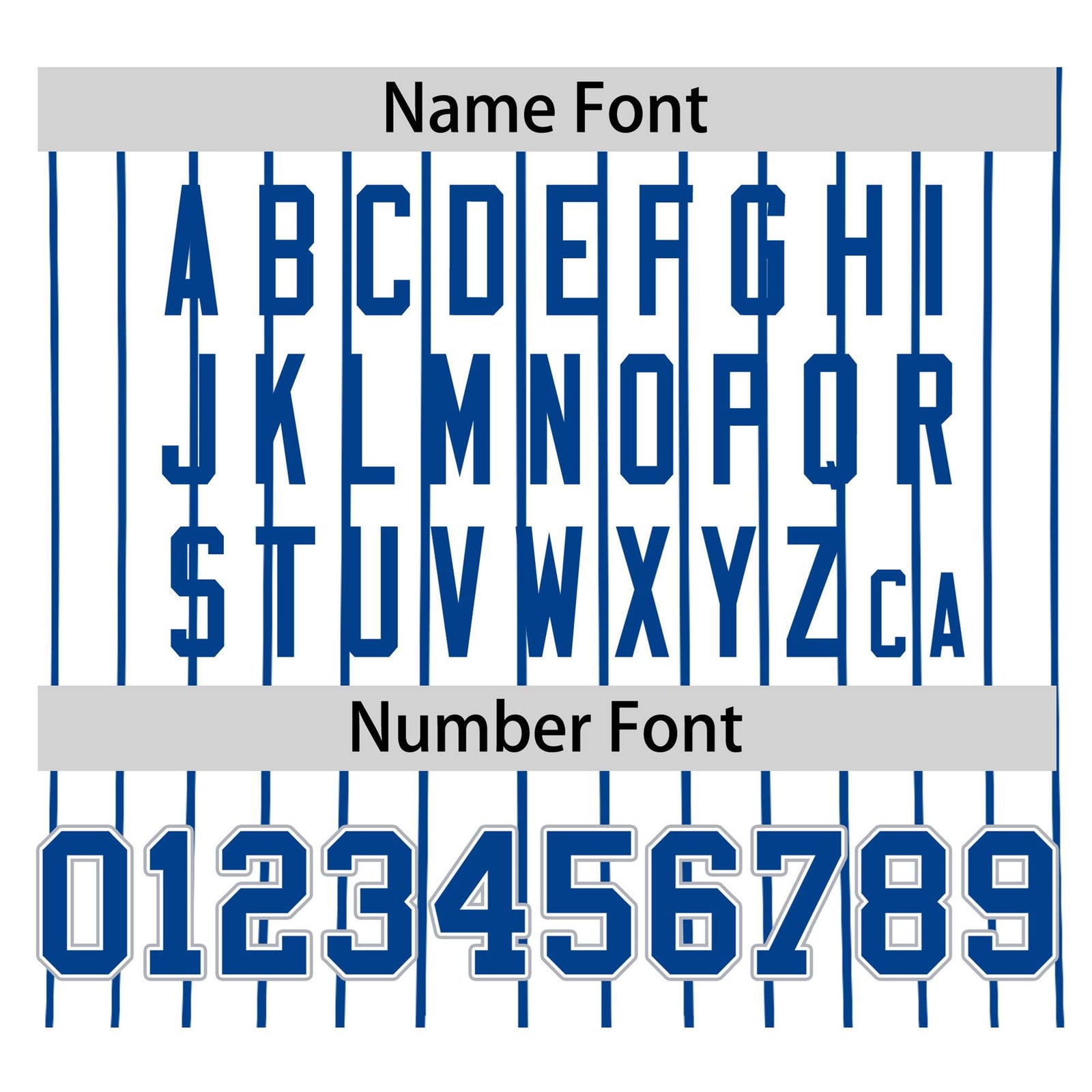 Custom White Blue Pinstripe White-Blue Black Authentic Baseball Jersey