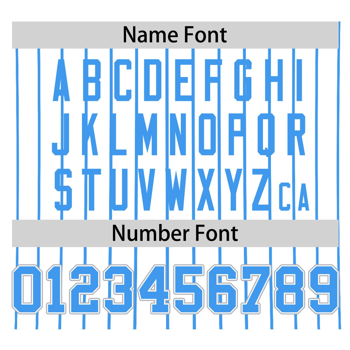 Custom White Blue Pinstripe White-Blue Gray Authentic Baseball Jersey