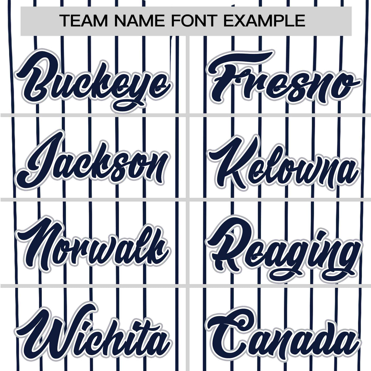 Custom White Navy Pinstripe White-Navy Authentic Baseball Jersey