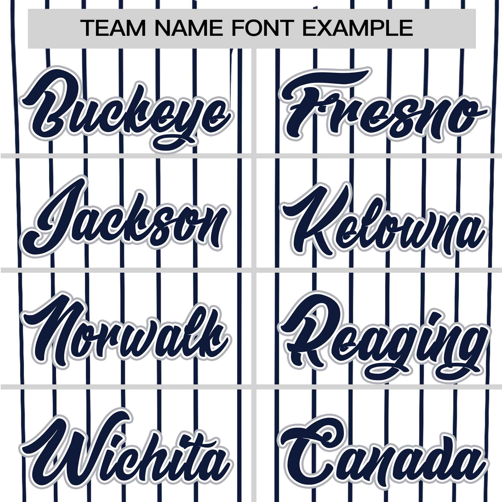 Custom White Navy Pinstripe White-Navy Authentic Baseball Jersey