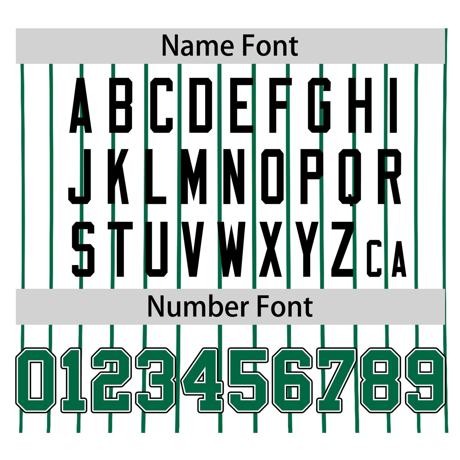 Custom White Kelly-Green Pinstripe White Kelly-Green Black Authentic Baseball Jersey