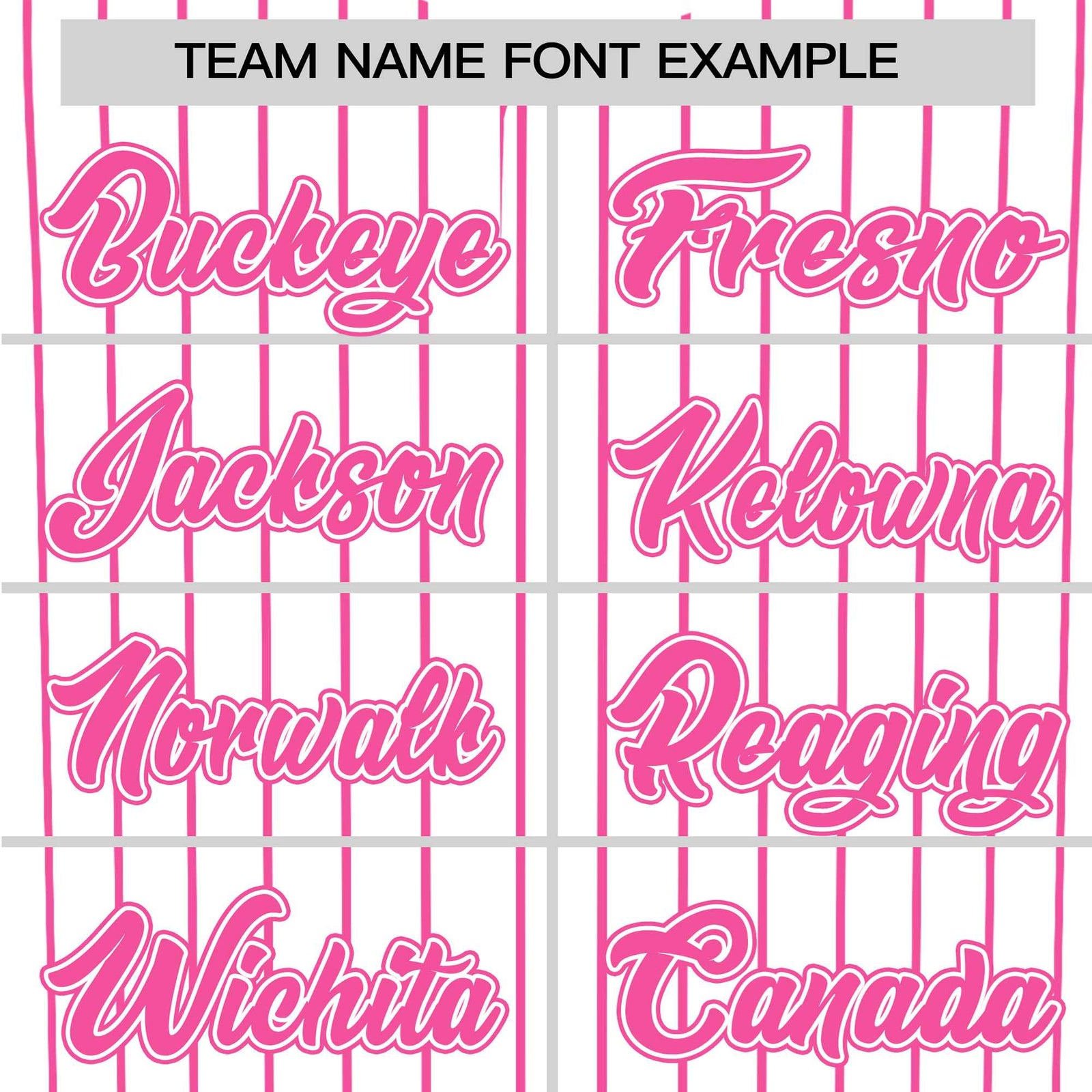 Custom White Pink Pinstripe White-Pink Authentic Baseball Jersey
