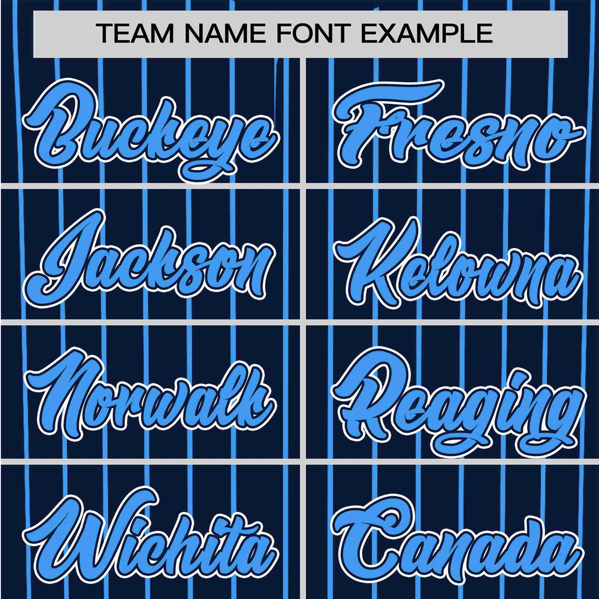 Custom Navy Blue Pinstripe Blue-White Authentic Baseball Jersey