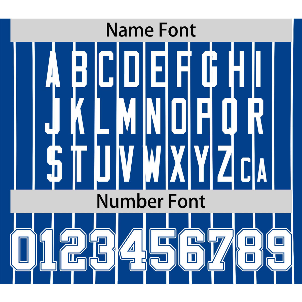 Custom Blue White Pinstripe White-Blue Authentic Baseball Jersey