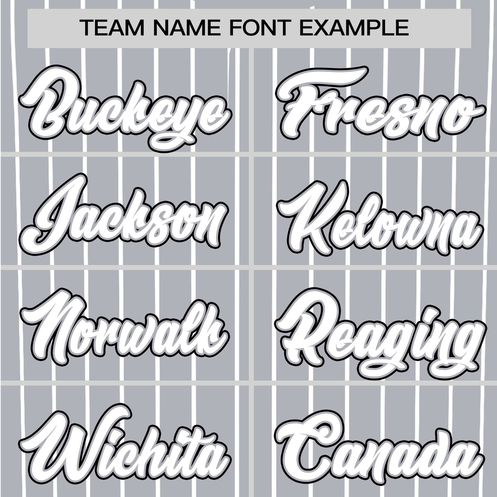 Custom Gray White Pinstripe White-Black Authentic Baseball Jersey