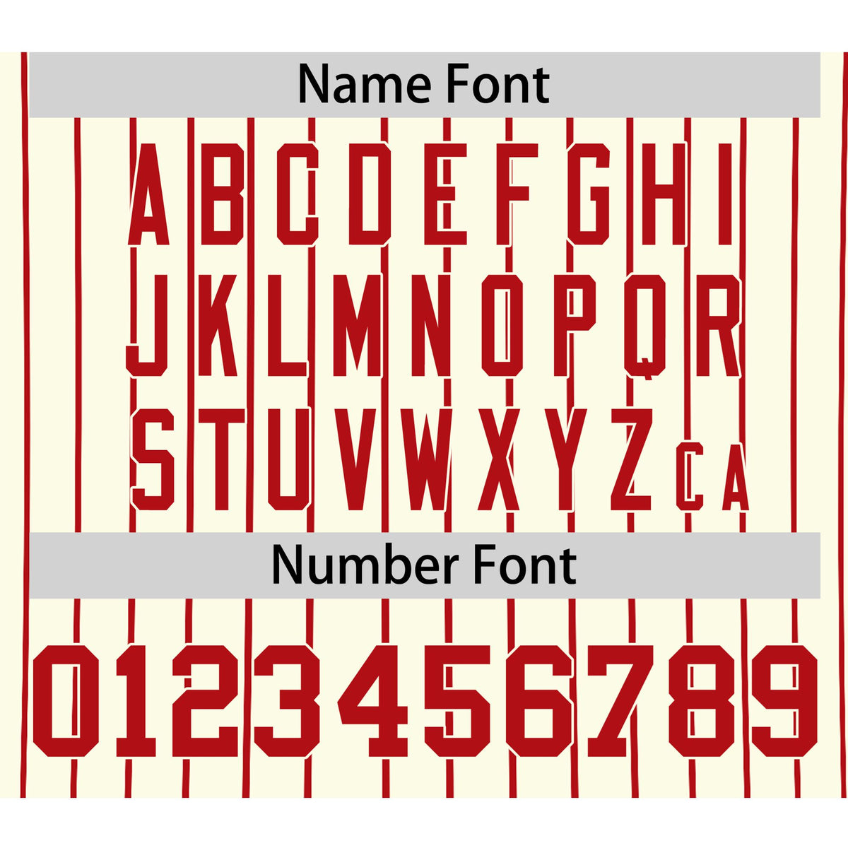 Custom Cream Red Pinstripe Red-White Authentic Baseball Jersey