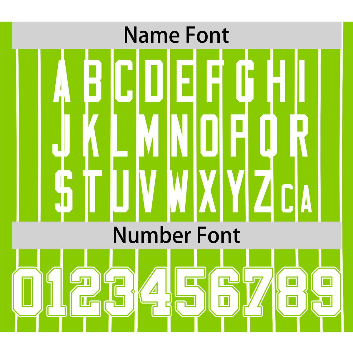 Custom Neon Green White Pinstripe White Neon-Green Authentic Baseball Jersey