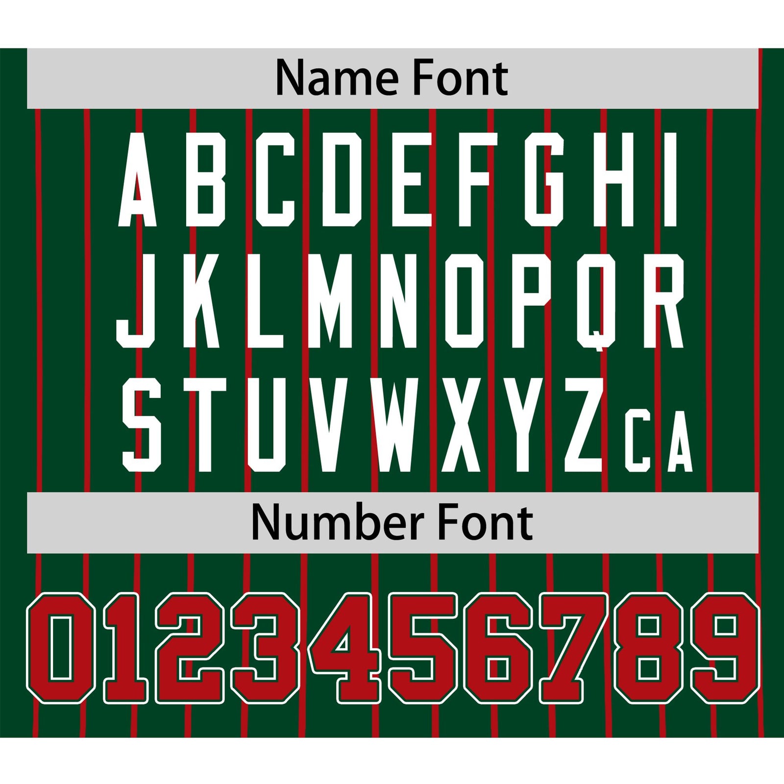 Custom Midnight Green Red Pinstripe Red-White Authentic Baseball Jersey