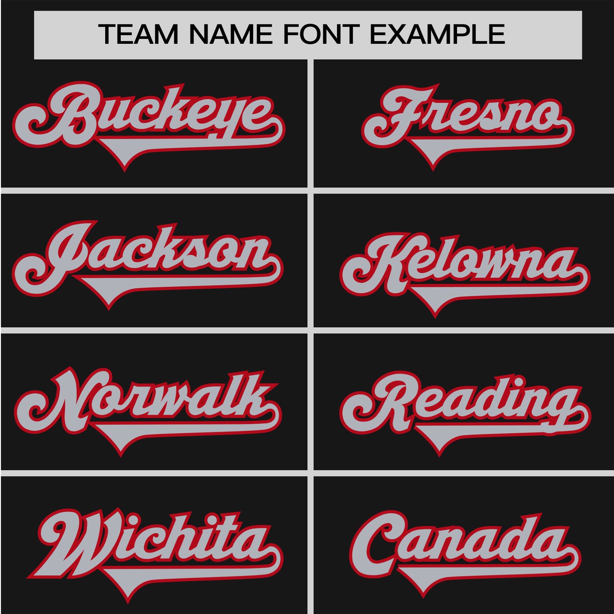 Custom Black Gray-Red Authentic Plaid sleeve Baseball Jersey