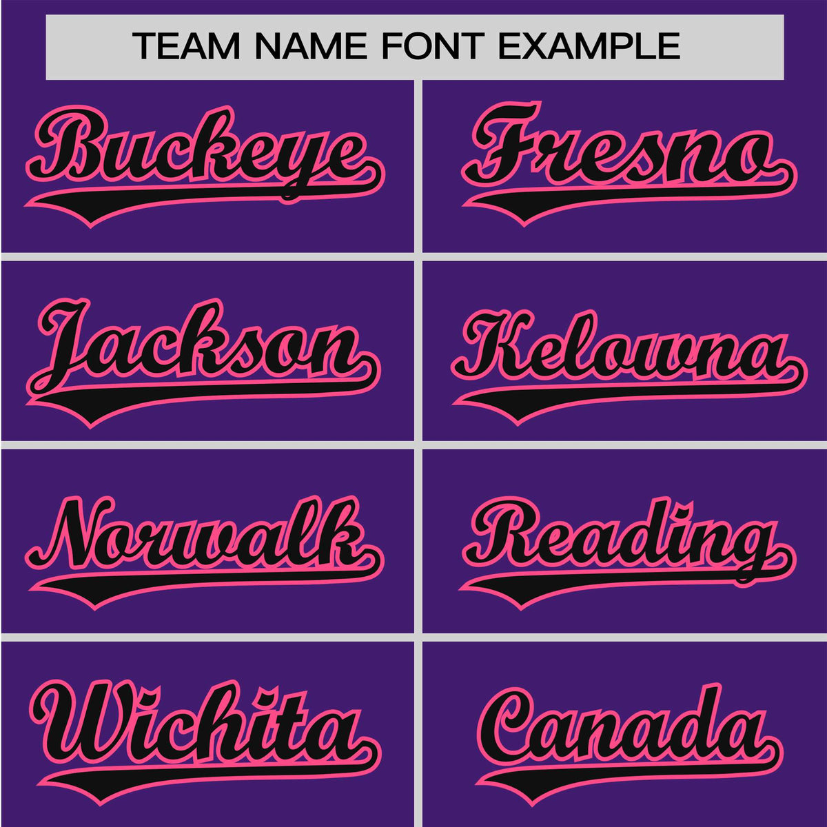 Custom Purple Pink-Black Authentic Plaid sleeve Baseball Jersey