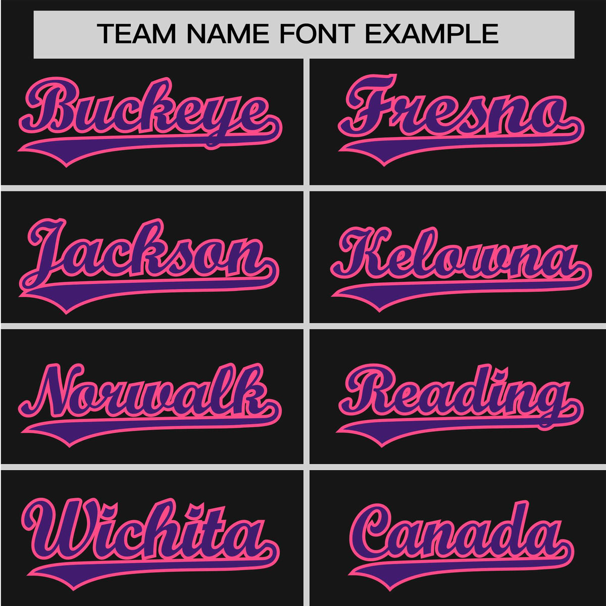 Custom Black Purple-Pink Authentic Plaid sleeve Baseball Jersey