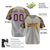 Custom Gray Purple-Yellow Authentic Plaid sleeve Baseball Jersey