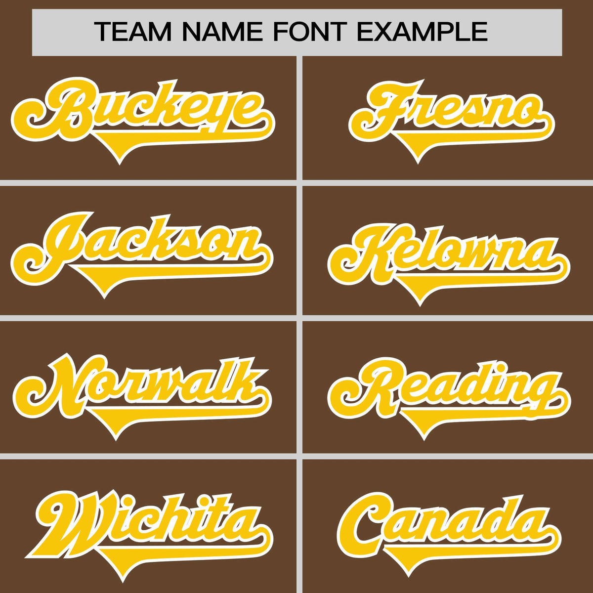 Custom Brown Gold White Authentic Baseball Jersey