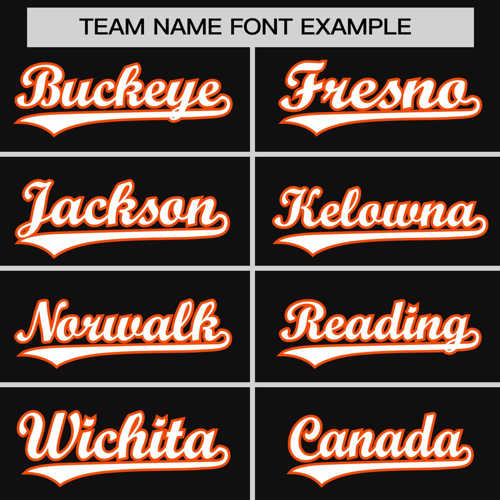 Custom Black Orange White Authentic Baseball Jersey