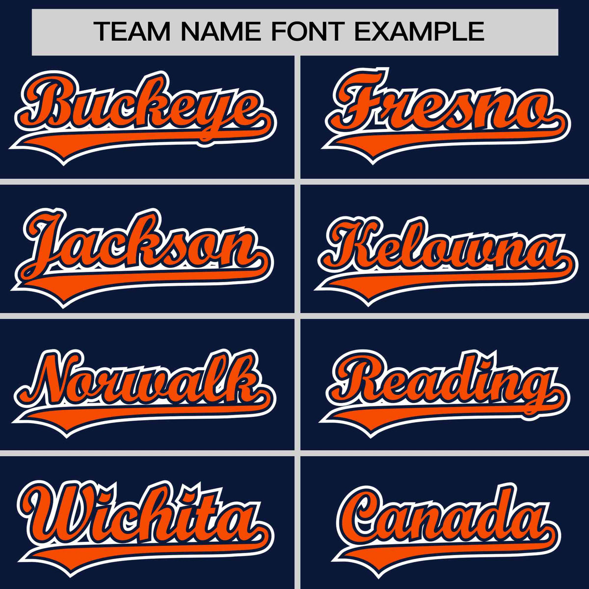 Custom Navy Orange White Authentic Baseball Jersey