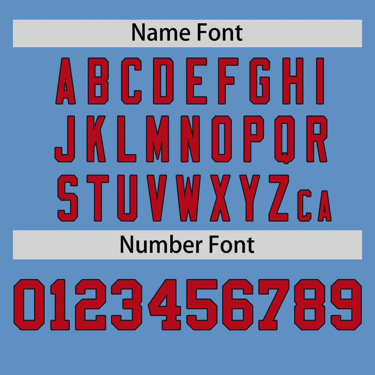 Custom Light Blue-Red -White Authentic Baseball Jersey