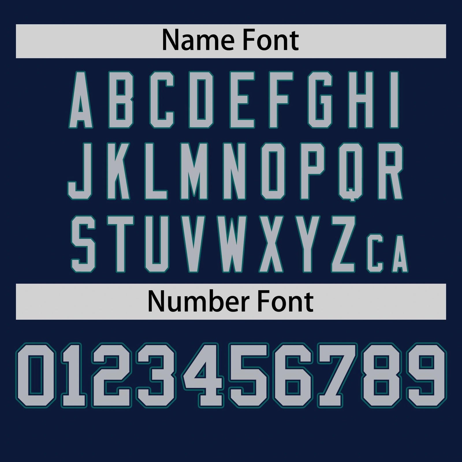 Custom Navy Aqua Gray Authentic Baseball Jersey