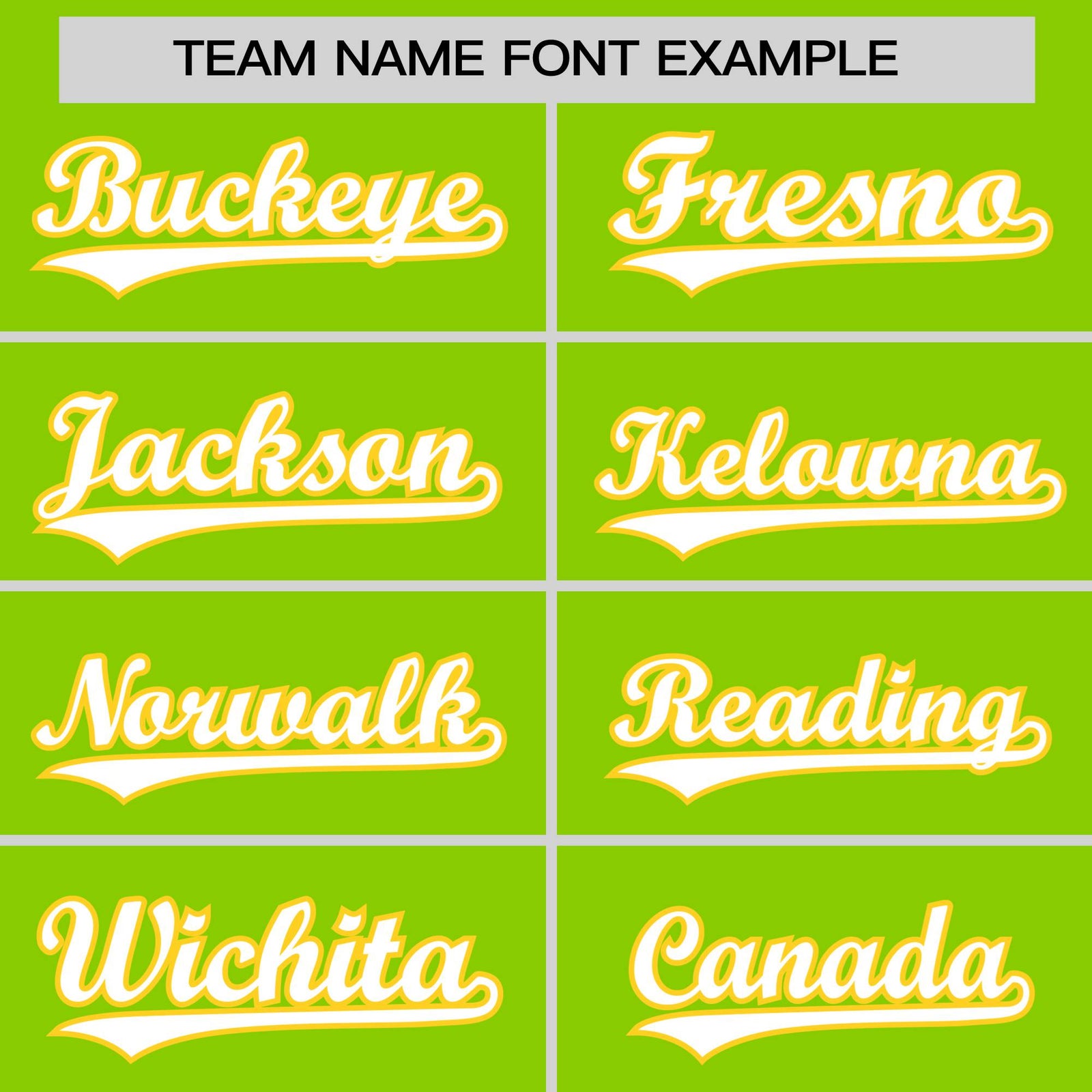 Custom Neon Green Yellow White Authentic Baseball Jersey