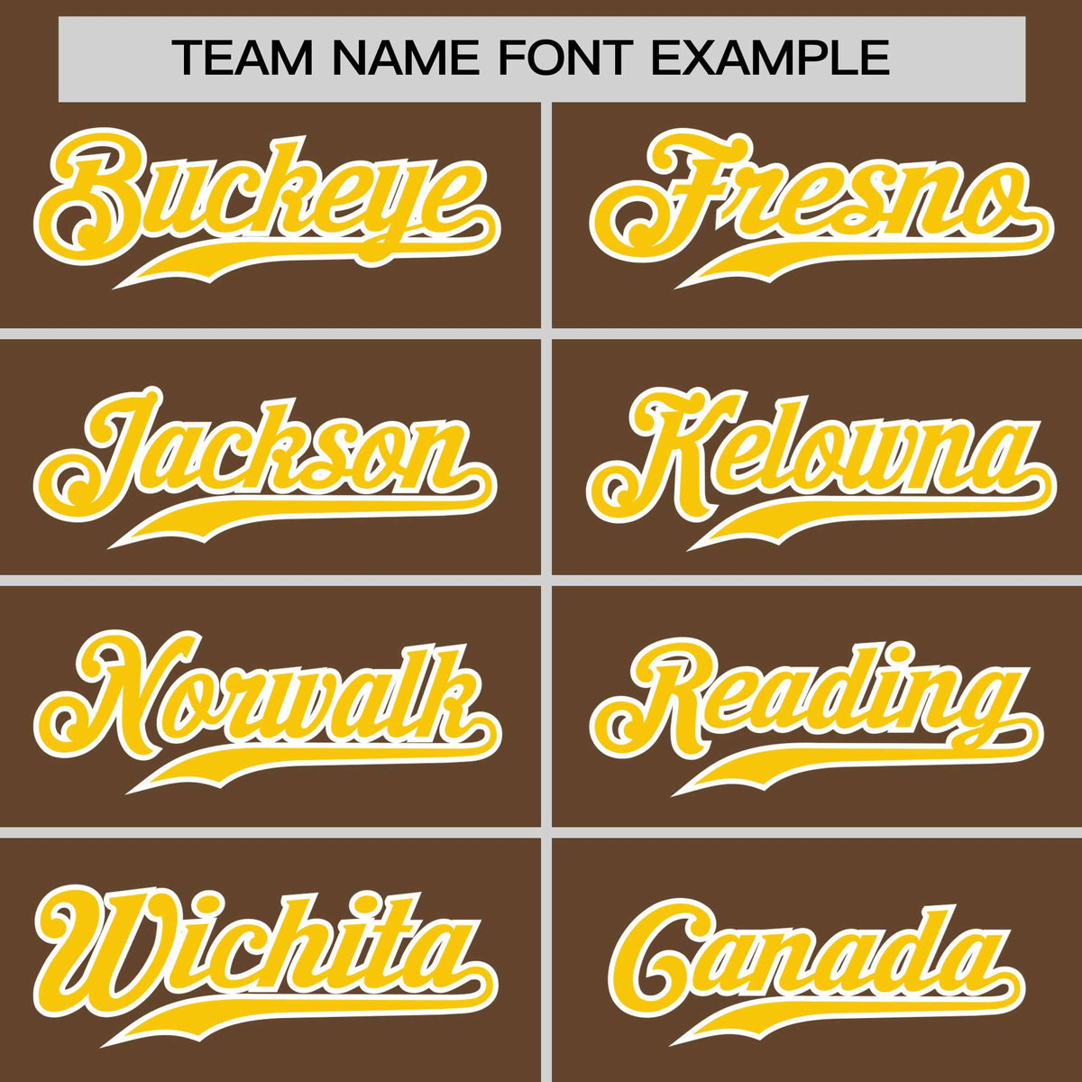 Custom Brown Gold White Authentic Baseball Jersey