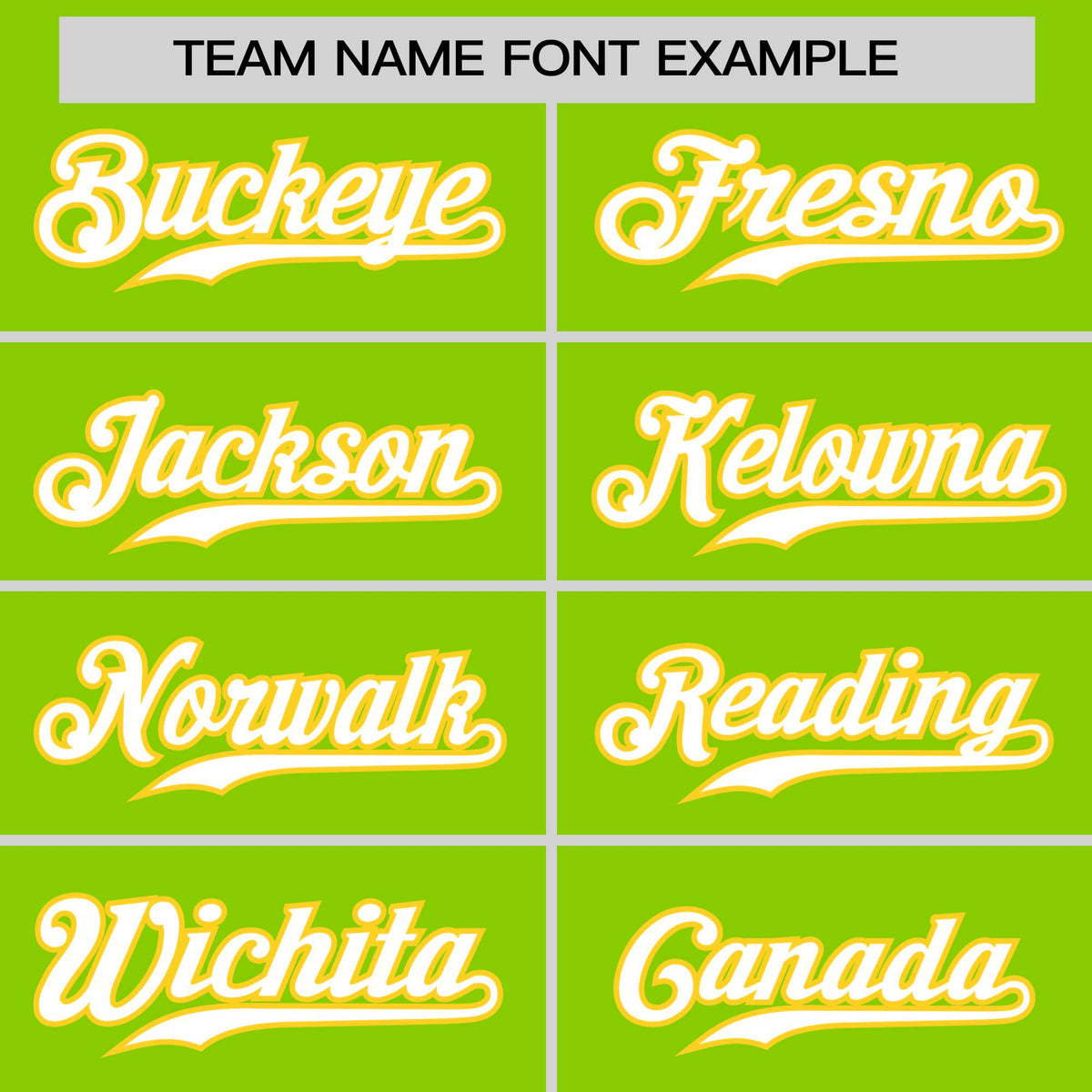 Custom Neon Green Yellow White Authentic Baseball Jersey