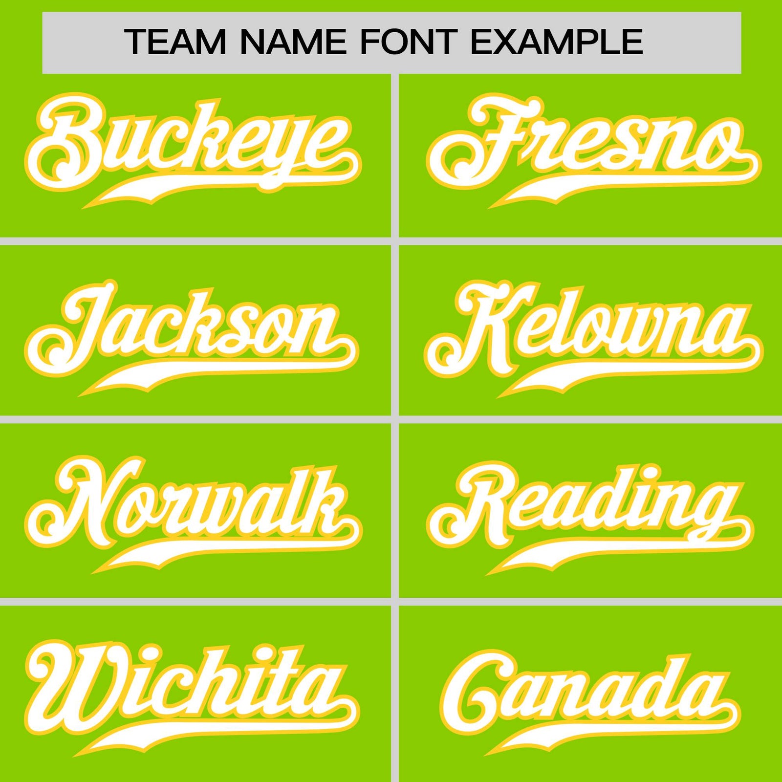 Custom Neon Green Yellow White Authentic Baseball Jersey