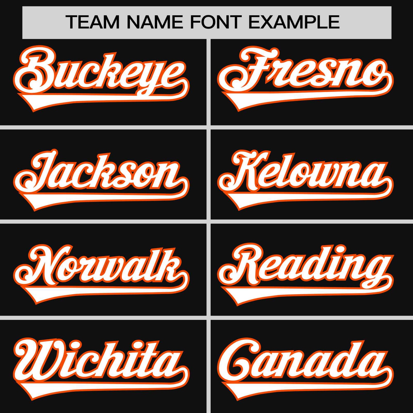 Custom Black Orange White Authentic Baseball Jersey