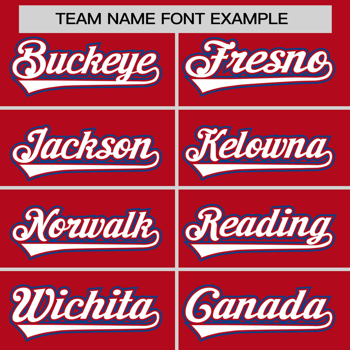 Custom Red Royal Blue White Authentic Baseball Jersey