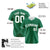 Custom Kelly Green White Authentic Baseball Jersey