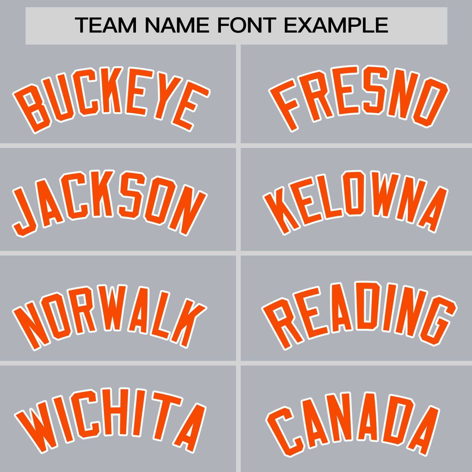 Custom Gray Orange White Authentic Baseball Jersey