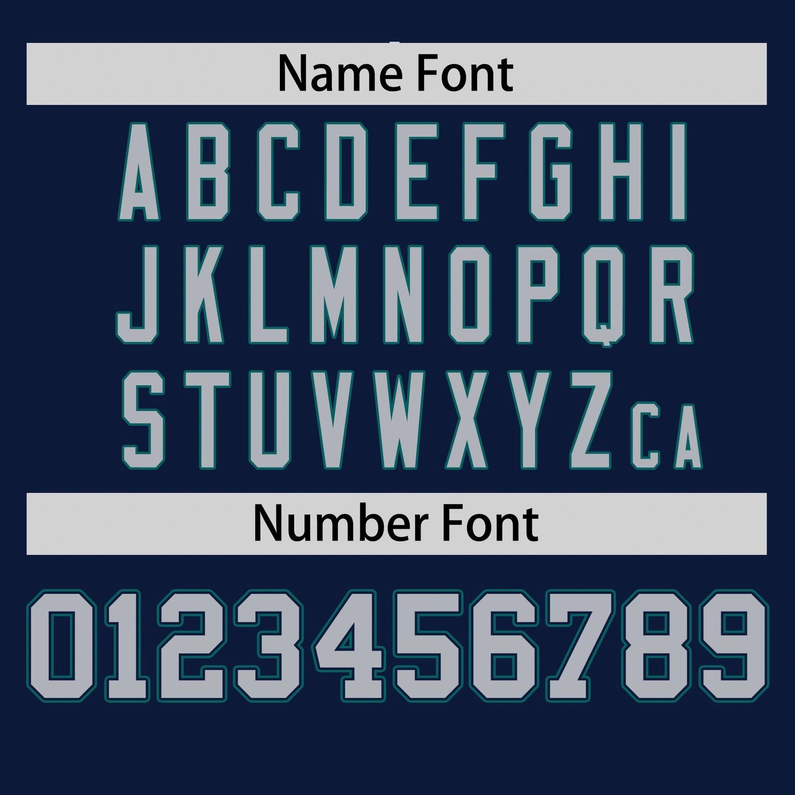 Custom Navy Aqua Gray Authentic Baseball Jersey