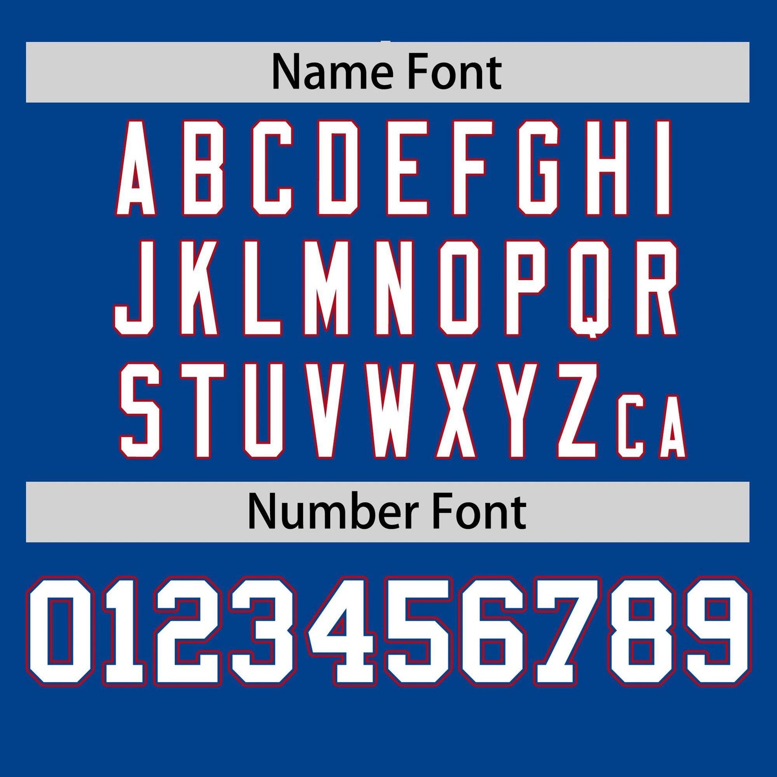 Custom Royal Blue Red White Authentic Baseball Jersey