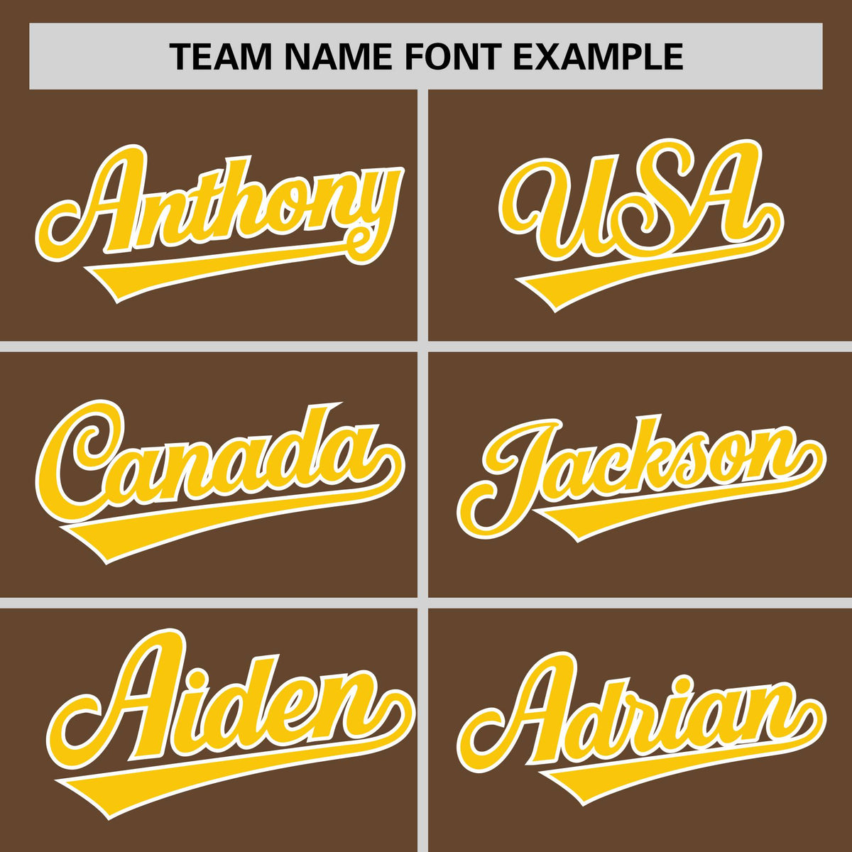 Custom Brown Gold White Authentic Baseball Jersey