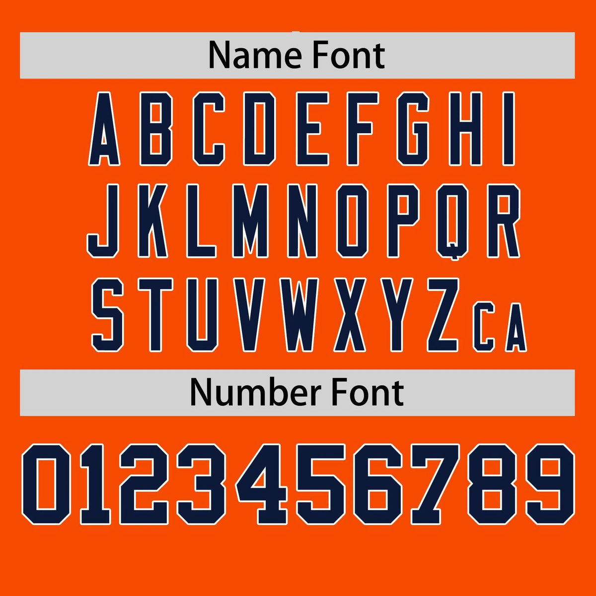 Custom Orange Navy White Authentic Baseball Jersey