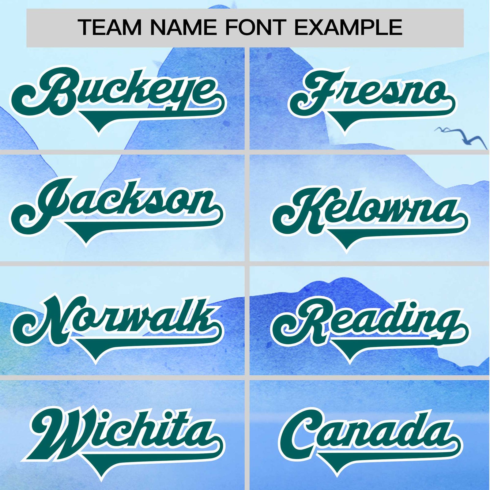 Custom White Kelly Green Blue Authentic Printed Fashion Baseball Jersey